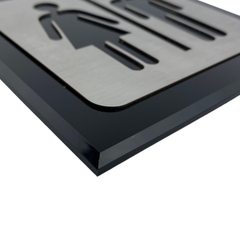 Icon inox + mica M54 / M55 / M56 / M57 / M58 95x95mm