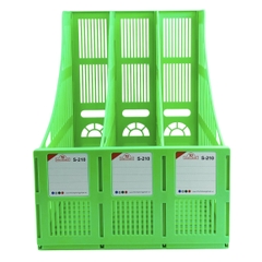 Kệ hồ sơ 3 ngăn nhựa TD S-210