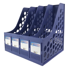 Kệ hồ sơ 4 ngăn nhựa King-star Dataking-4N