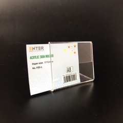 Kệ mica 1 mặt Enter F05-L 75x50mm A8 ngang, Kệ menu chữ L, Khung thông tin sản phẩm, Khung bảng giá, Kệ trưng bày để bàn (20)