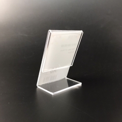 Kệ mica 1 mặt Enter F05-P 50x70mm A8 đứng, Kệ menu chữ L, Khung thông tin sản phẩm, Khung bảng giá, Kệ trưng bày để bàn (20)
