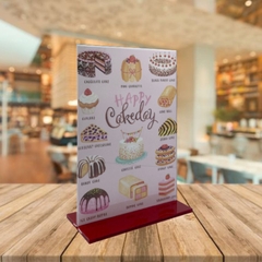 Kệ mica 2 mặt Enter E10 100x150mm đế lùa, Kệ menu nhà hàng, Standee mica để bàn, Bảng quét mã QR Code (20)