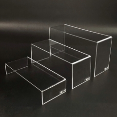 Kệ trưng bày mica 3 mặt uốn Enter TB131 200x80x80mm mica dày 3mm, Kệ livestream, Kệ mica chữ U trong suốt để đồ đa năng (20)