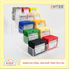 Kệ trưng bày bảng tên mica Enter TBNS14 5 tầng 234x295x250mm