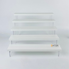 Kệ trưng bày Enter TB513 5 tầng 300x280x203mm, Kệ bậc thang để bàn, Kệ trưng bày nước hoa, mô hình