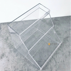 Kệ trưng bày gôm mica Enter TBNS19 3 tầng 29x27x29cm, Kệ mica