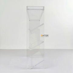 Kệ trưng bày mica Enter TB801 175x65x230mm 4 tầng