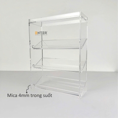 Kệ trưng bày mica Enter TB801 175x65x230mm 4 tầng