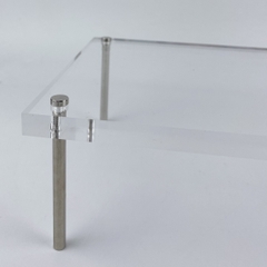 Kệ trưng bày mica Enter TBNS17 38x15x7cm liên kết bulon