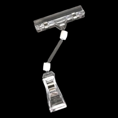 Kẹp nhựa 2 đầu JE005/JE010/JE011 trắng trong [4]