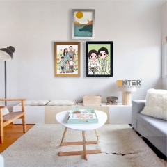 Khung hình nhôm cao cấp Enter KH204 30x42cm, Khung tranh, Khung hình, Khung ảnh