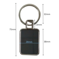 Móc khóa MK051, Móc khoá kim loại, Phôi móc khoá