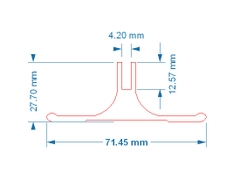 Nhôm AL05 trắng