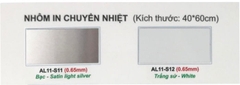 Nhôm in nhiệt AL11-S11/AL11-S12 /AL11-S12 /AL11-S12 40x60cm dày 0.65mm