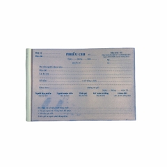 Phiếu chi NY 13x20cm 3 liên 50 bộ không đế (5/100)