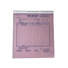 Phiếu nhập kho NY 20x25cm 3 liên 50 bộ không đế A4 (5/40)