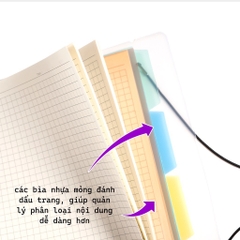 Sổ còng sắt FT 21.5x27.5cm 120 trang 100gsm B5 (25)