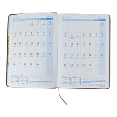 Sổ lịch Agenda HTS1 14.5x20.5cm 192 trang
