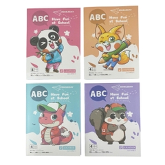 Tập FT ABC 96 trang 80gsm 4 ôly, Tập học sinh, Vở học sinh (10/100)