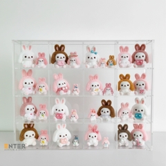 Kệ trưng bày mica Enter TB802 275x70x350mm 16 ô