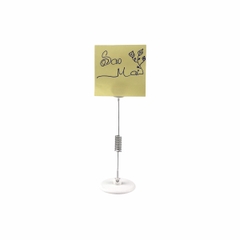 Wobbler lò xo dán WB-005 màu trắng