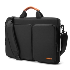 Cặp / Túi đeo chéo chống sốc laptop 17 inch TOMTOC Defender A42 Briefcase - A42G1D1 mỏng nhẹ, đai gài vali