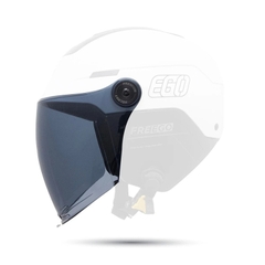 Kính chắn gió mũ bảo hiểm EGO E-24 - Kính ngoài rời dài/ngắn tháo lắp chống UV, bụi, nắng (không gồm mũ)