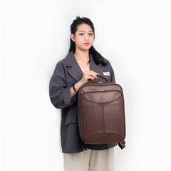 [CHÍNH HÃNG] Balo da laptop 14 inch PETLA LBA4 công sở thanh lịch - Nhiều ngăn, đứng form, chống thấm, không bong tróc