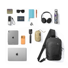 Túi đeo chéo TOMTOC UrbanEX T30 Sling Bag 10L laptop 14 inch tablet 11' - Kháng nước, nhiều ngăn, túi EDC