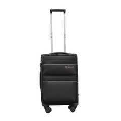 [CHÍNH HÃNG] Vali kéo vải HÙNG PHÁT 891 size xách tay cabin 20 inch - Nới rộng 25%, khóa 3 số, nhiều ngăn, trượt nước
