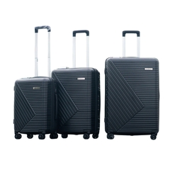 Vali kéo nhựa size ký gửi 28 inch HÙNG PHÁT 668 - Bền bỉ, nhựa PP chịu lực tốt, khóa 3 số, bánh xe đôi