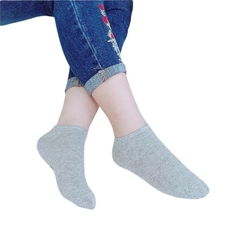 Vớ (tất) ATINTA nam nữ cổ thấp 015 - Đàn hồi cao, cotton cao cấp khử mùi, thấm hút, êm ái - Vớ Nam Thành