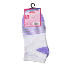 Vớ (tất) ALITA nữ cổ ngắn 005 - Nữ tính, thanh lịch, cotton cao cấp khử mùi, thấm hút, êm ái - Vớ Nam Thành