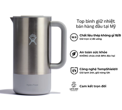 Bình cà phê giữ nhiệt Hydro Flask French Press Birch 32 Oz