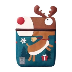 Balo Chống Gù Lớp 1-3 BEDDYBEAR Cute Bag Họa Tiết Tuần Lộc Cho Bé YE-TUANLOC