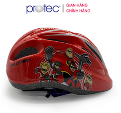 Mũ Bảo Hiểm Xe Đạp Trẻ Em PROTEC SMILE, Cho Bé Trai Từ 1-12 Tuổi, Họa Tiết Mạnh Mẽ Năng Động