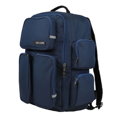Balo du lịch size đại laptop 17.3 inch SIMPLECARRY R-City 2 - Dung tích lớn, rất nhiều ngăn, trượt nước
