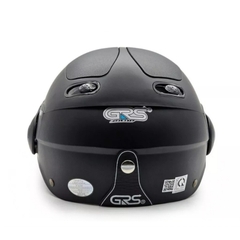 Mũ bảo hiểm 1/2 đầu có kính GRS A102K - MBH nửa đầu kính ngoài an toàn, nhỏ gọn, ôm sát đầu, chắn gió bụi