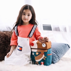 Balo Chống Gù Lớp 1-3 BEDDYBEAR Cute Bag Họa Tiết Tuần Lộc Cho Bé YE-TUANLOC