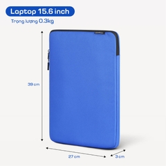 Túi chống sốc laptop 14 / 15.6 inch STARGO Lapcase mỏng nhẹ, tinh giản, đệm dày ôm sát máy