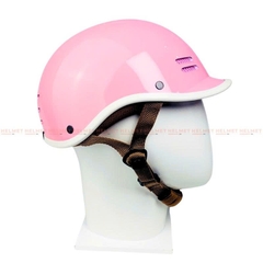 Mũ bảo hiểm cá heo 1/2 đầu MINHO  - Thoáng khí, MBH nửa đầu thời trang, hot trend