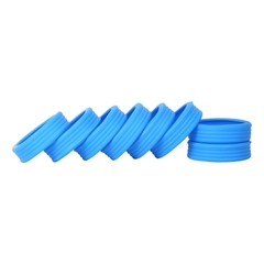Bộ 8 vòng cao su bảo vệ bánh xe vali STARGO Mollis - Silicone co giãn giảm tiếng ồn, dễ sử dụng, dễ vệ sinh