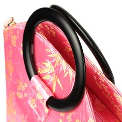 Túi gấm cao cấp SAKOS OSTARA - Họa tiết thêu hoa, Dáng túi mềm mại, giúp nàng tự tin tỏa sáng - BH Dài Hạn