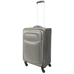 Vali Vải Ký Gửi 24 Inch Size M SAKOS Spazio - Khóa số an ninh quốc tế TSA