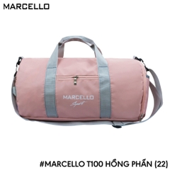 Túi xách thể thao du lịch / tập gym size lớn MARCELLO T101 có ngăn đựng giày, quai xách 2 chiều
