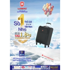 Vali Hành Lý Xách Tay Siêu Nhẹ 1.8kg LUGBRO PILOT - Bảo Hành Trọn Đời