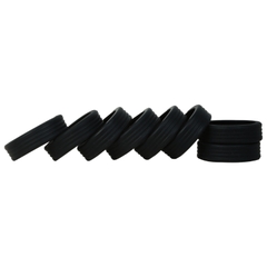 Bộ 8 vòng cao su bảo vệ bánh xe vali STARGO Mollis - Silicone co giãn giảm tiếng ồn, dễ sử dụng, dễ vệ sinh