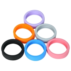 Bộ 8 vòng cao su bảo vệ bánh xe vali STARGO Mollis - Silicone co giãn giảm tiếng ồn, dễ sử dụng, dễ vệ sinh