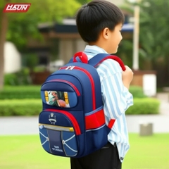 Balo chống gù dành cho bé trai học sinh tiểu học HASUN HS 2546