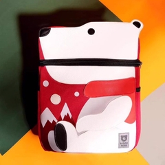 Balo Tiểu Học Chống Gù BEDDYBEAR Cute Bag Họa Tiết Gấu Bắc Cực Cho Bé YE-GAU